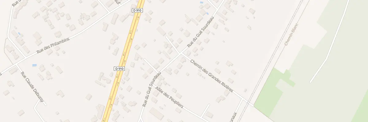 Plan du 36 Rue du Gué Sourdeau à Chasseneuil-du-Poitou