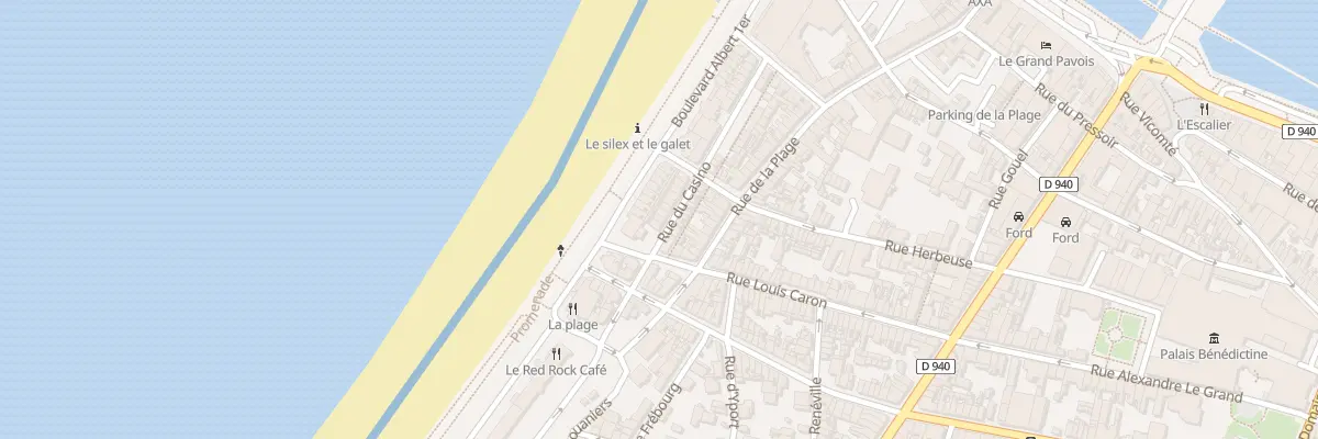 Plan du 30 Rue du Casino à Fécamp