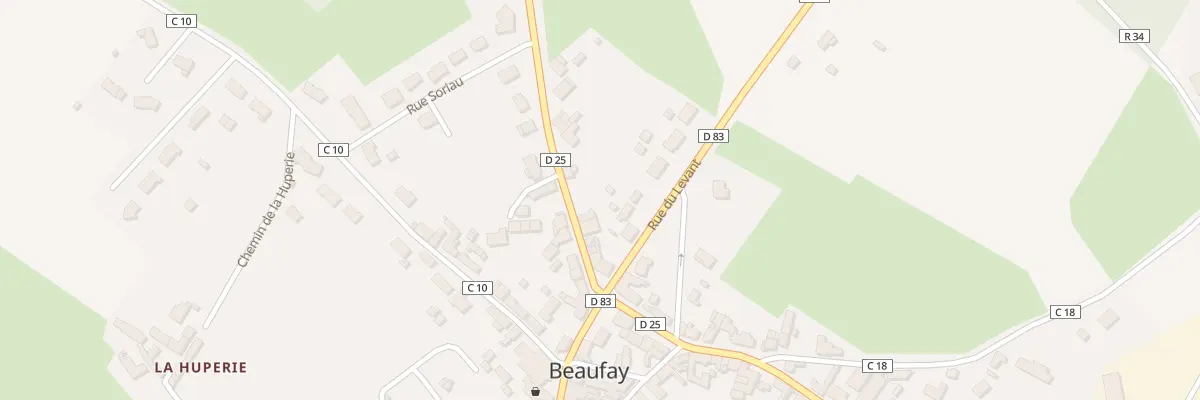 Plan du 8 Rue de la Liberation à Beaufay