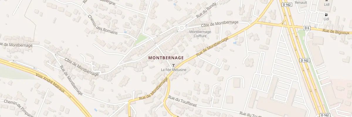 Plan du 145 Rue de Montbernage à Poitiers