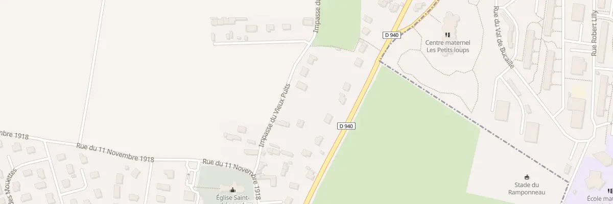 Plan du 118 Imp du Vieux Puits à Saint-Léonard