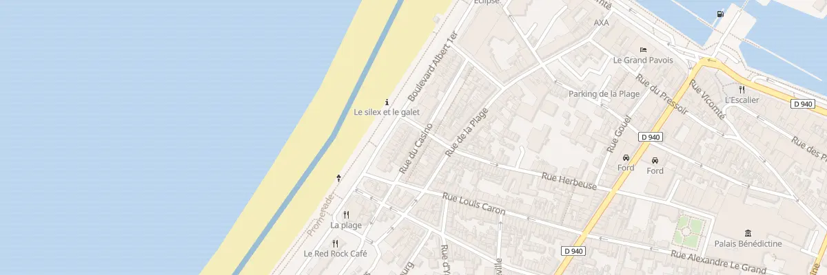Plan du 18 Rue du Casino à Fécamp
