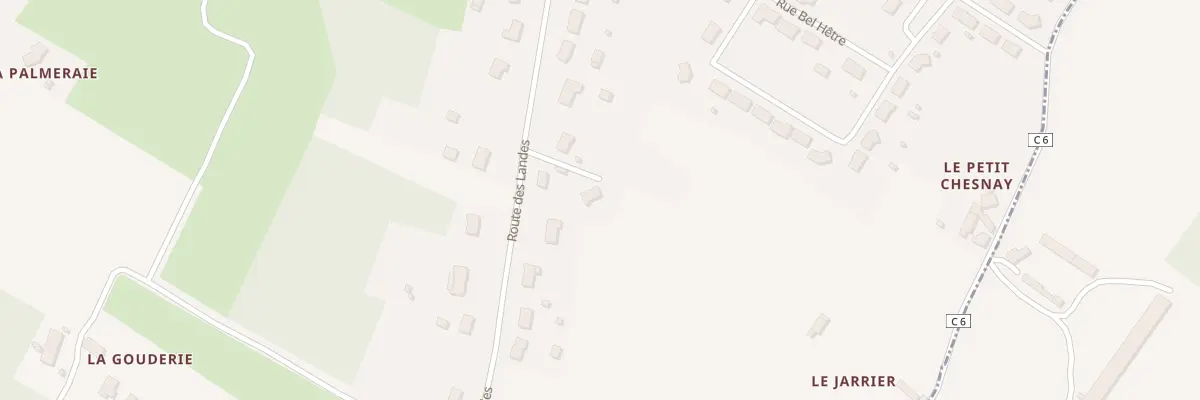 Plan du 487F Rte des Landes à Beaufay