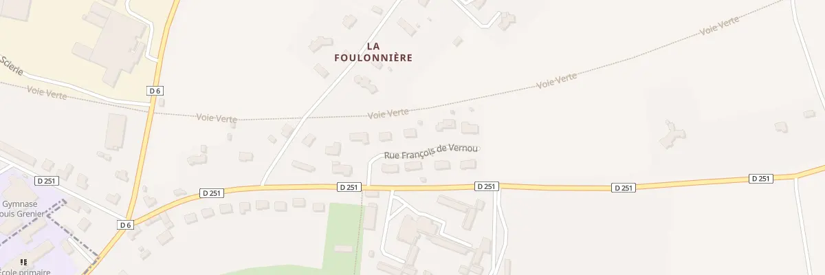 Plan du 5 Rue François de Vernou à Coulonges-sur-Sarthe