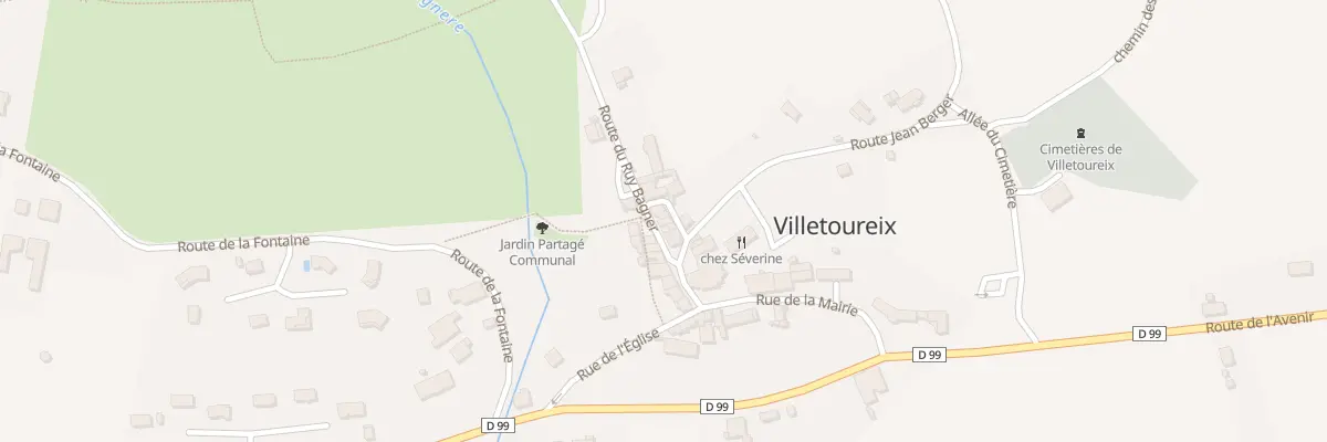 Plan du 24 Rte du Ruy Bagner à Villetoureix