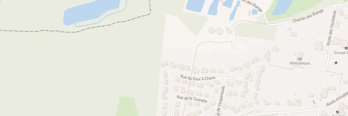 Plan du 31 Rue du Four à Chaux à Roches-Prémarie-Andillé