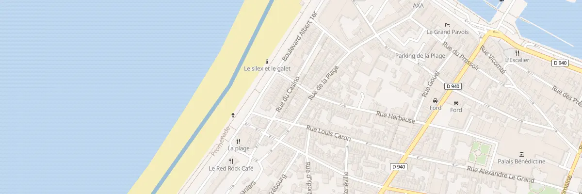 Plan du 29 Rue du Casino à Fécamp