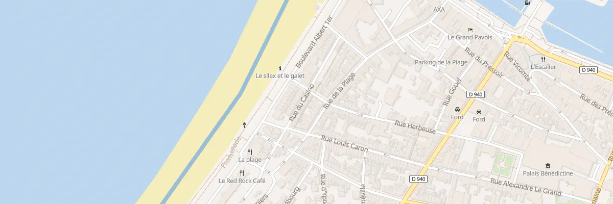 Plan du 27 Rue du Casino à Fécamp