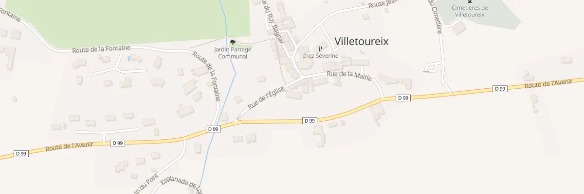 Plan du 5 Rue de L’Eglise à Villetoureix