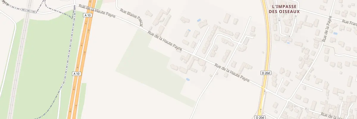 Plan du 61 Rue de la Haute Payre à Jaunay-Marigny