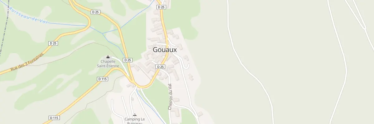 Plan du 5032 Doueil et Ho à Gouaux