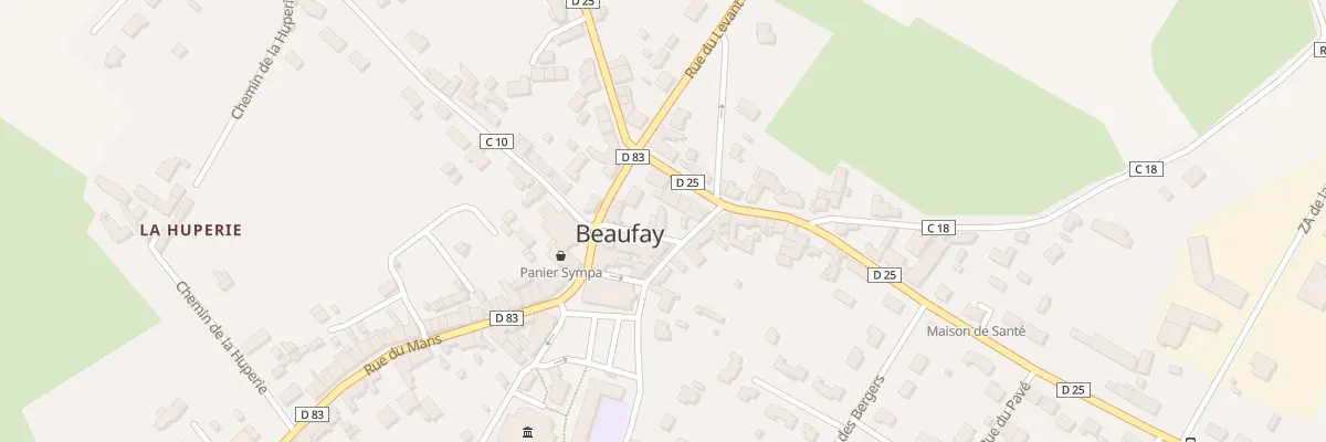 Plan du 3 Rue du Midi à Beaufay