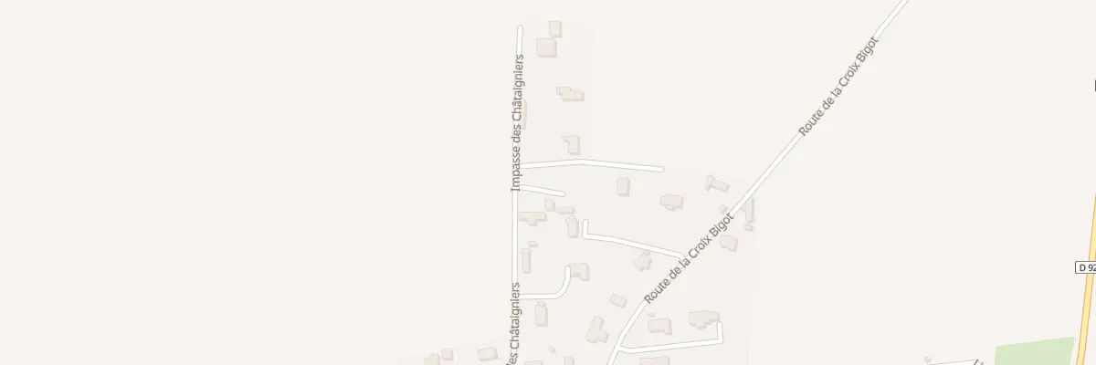 Plan du 168 Imp des Chataigniers à Saint-Léonard