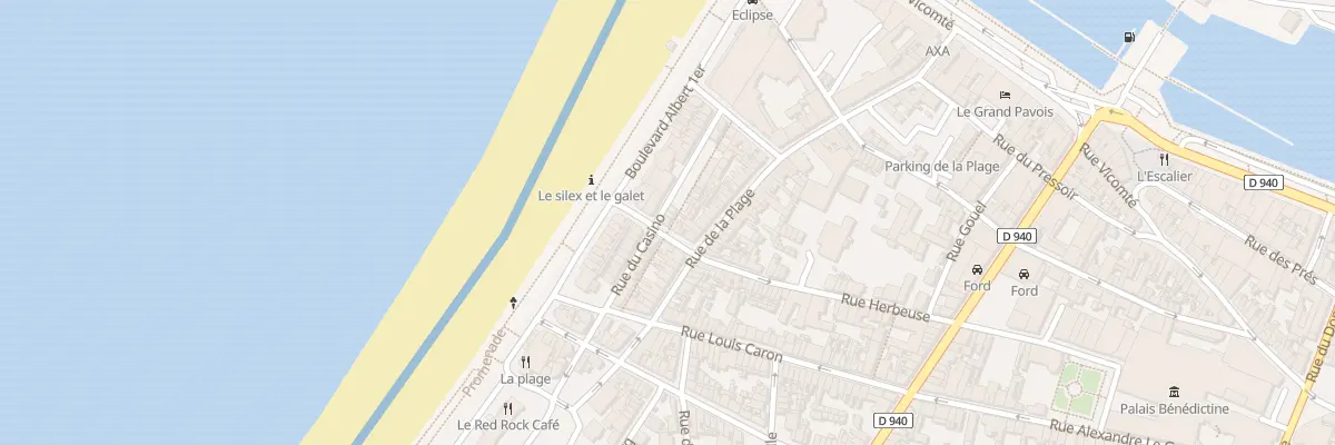 Plan du 21 Rue du Casino à Fécamp