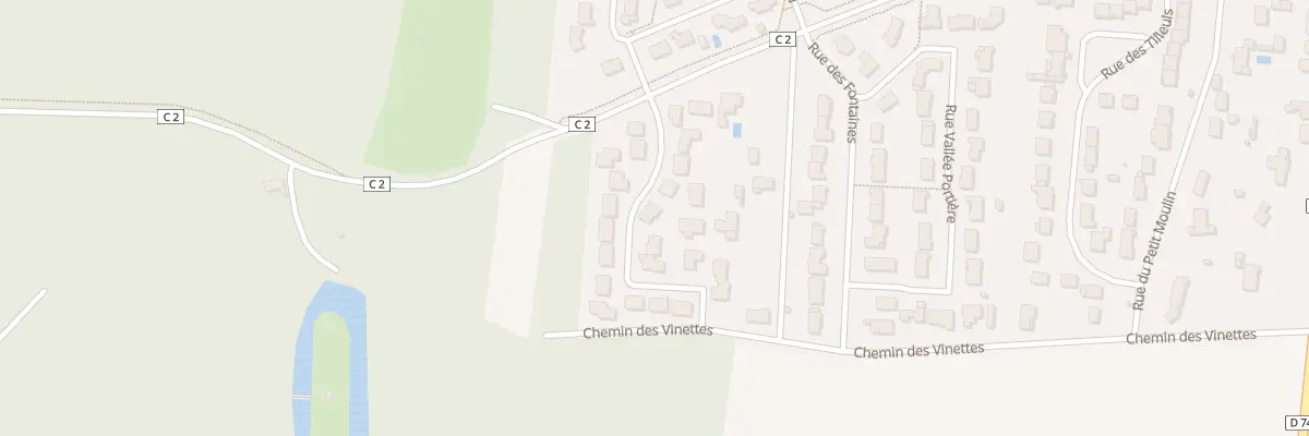 Plan du 13 Rue des Jardins à Roches-Prémarie-Andillé