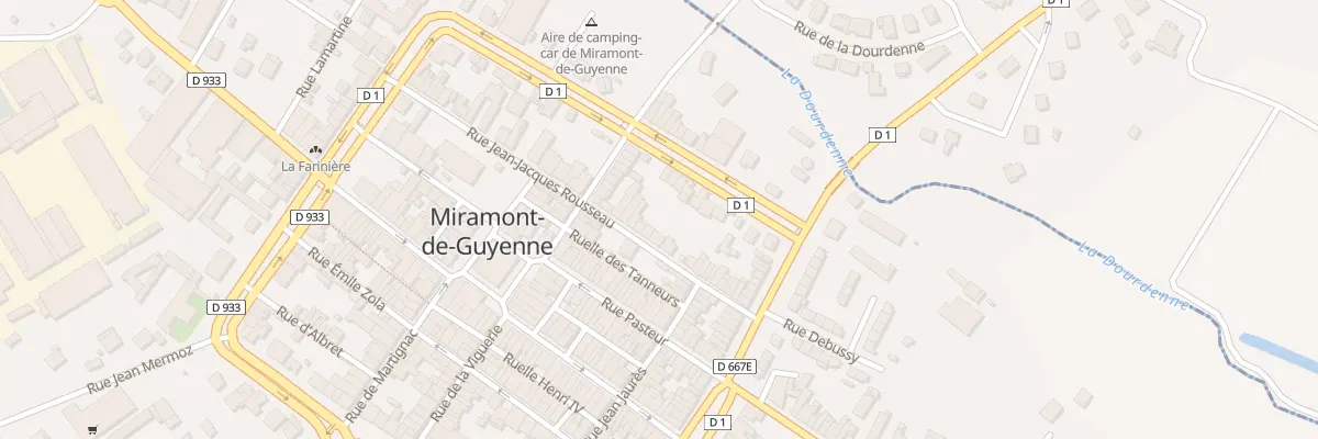 Plan du 57 Rue Jean Jacques Rousseau à Miramont-de-Guyenne