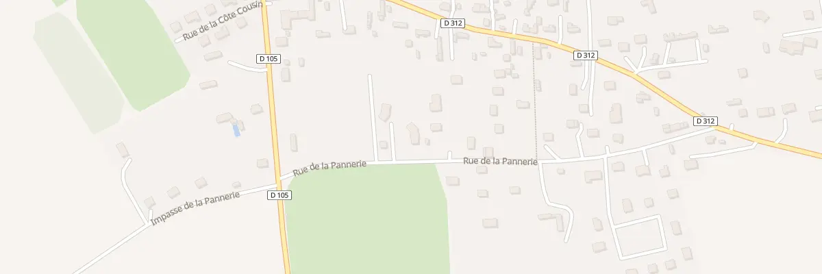 Plan du 19 Rue de la Pannerie à Berville-sur-Mer