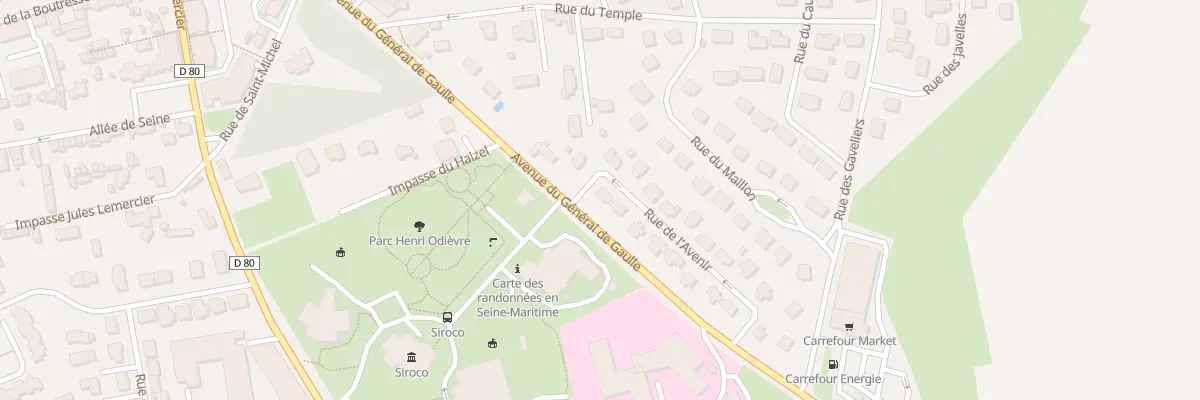 Plan du 2 Rue de l’Avenir à Saint-Romain-de-Colbosc