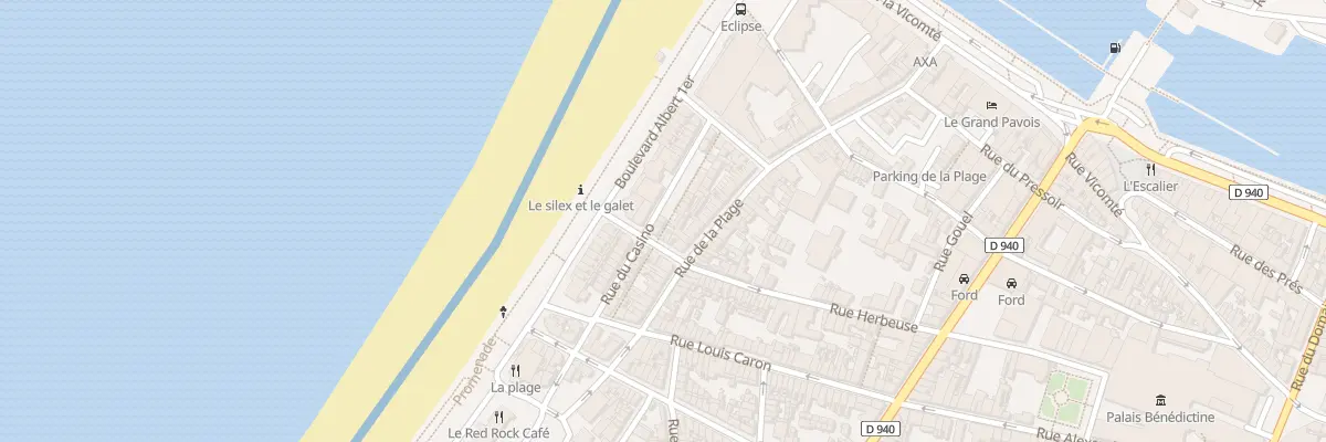 Plan du 17 Rue du Casino à Fécamp