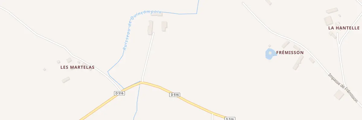 Plan du 185 Quincampoix à Laleu