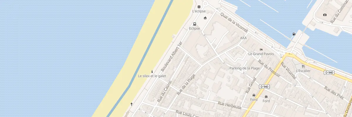 Plan du 37 Bd Albert 1er à Fécamp