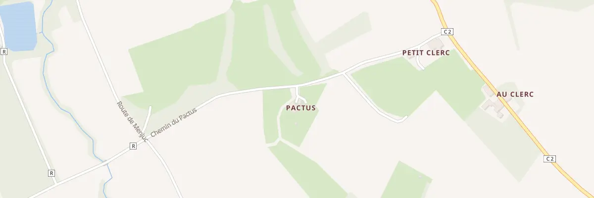 Plan du 281 Che du Pactus à Espiens