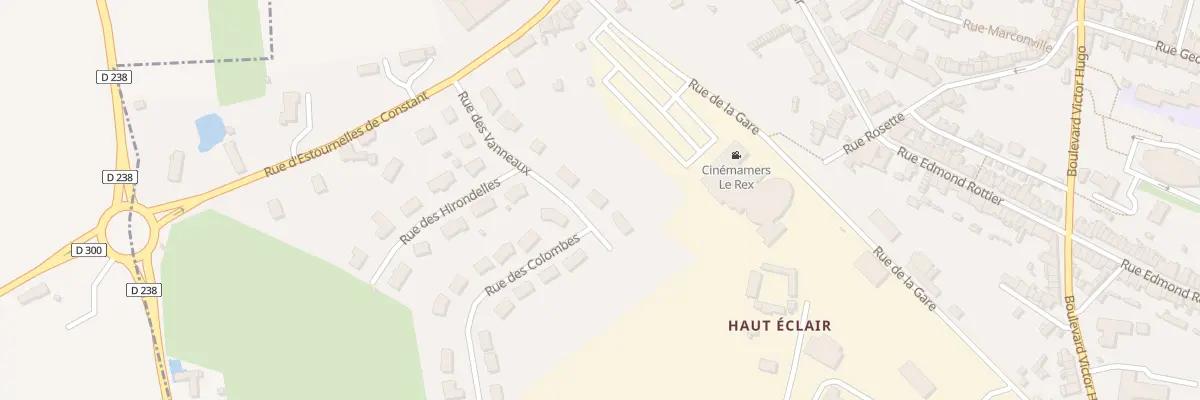 Plan du 9 Rue des Vanneaux à Mamers