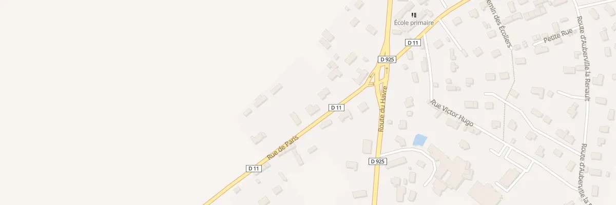 Plan du 7 Rue de Paris à Épreville