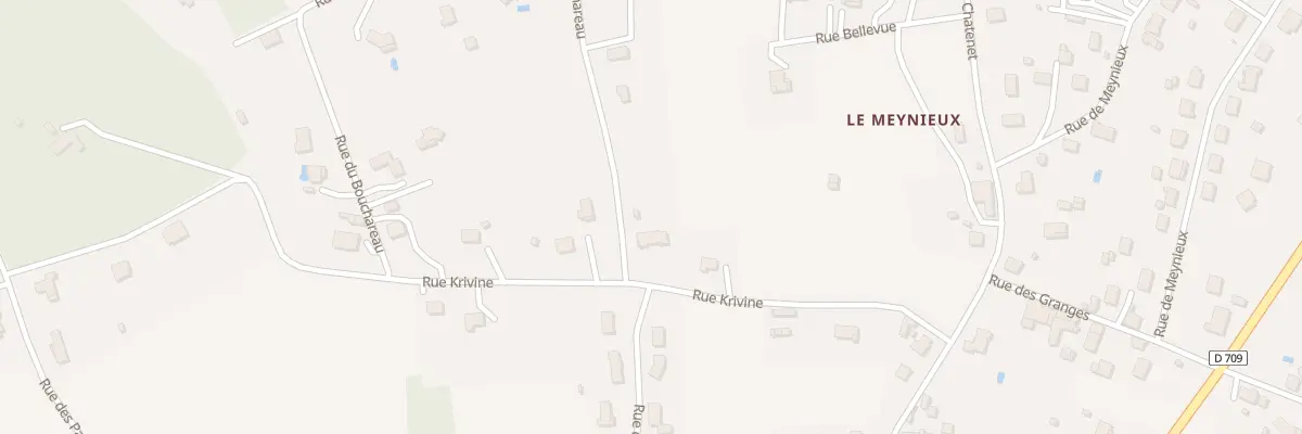 Plan du 2 Rue du Bouchareau à Saint-Front-de-Pradoux