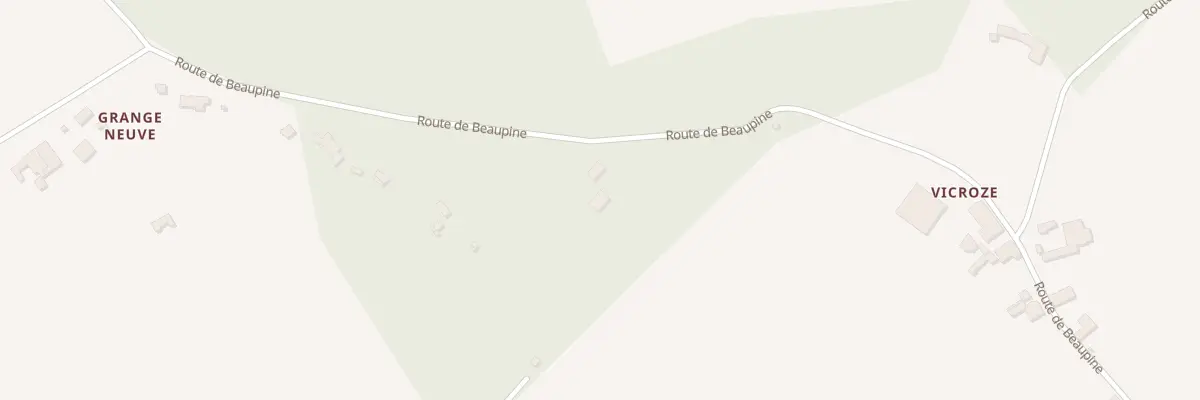 Plan du 661 Rte de Beaupine à Cherval
