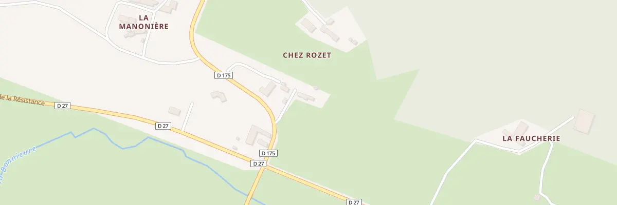 Plan du 2 Rte de Bel Air à Saint-Mary