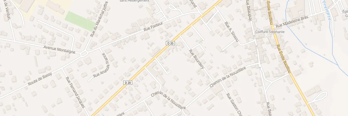 Plan du 43 Rue des Héros de la Résistance à Mussidan
