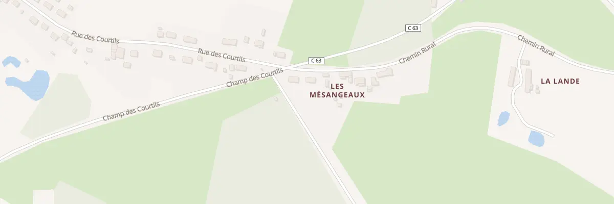 Plan du 5008A Les Maisons Jaunes à Sillé-le-Philippe