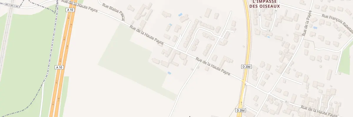 Plan du 57 Rue de la Haute Payre à Jaunay-Marigny