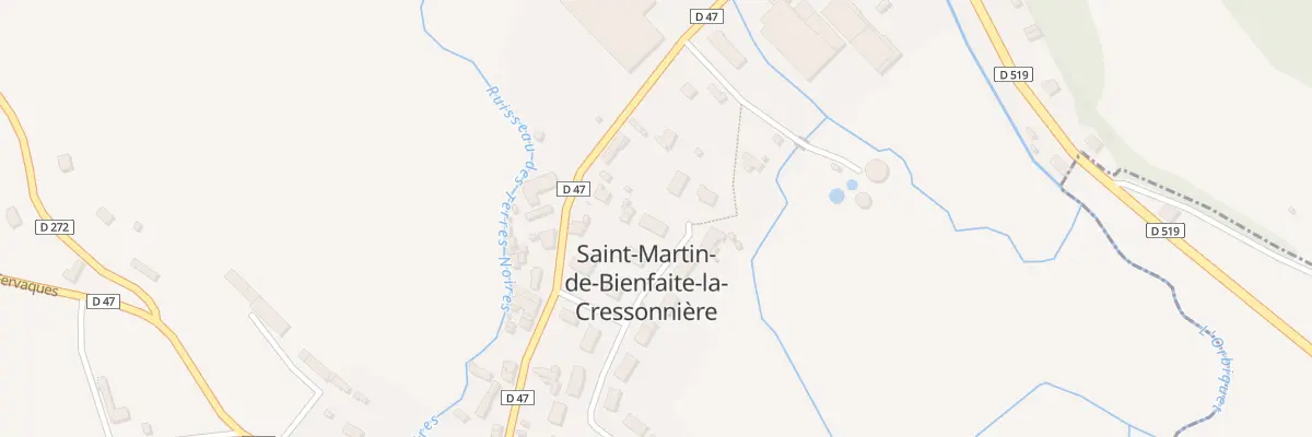 Plan du 6 Lot. Jacques Rolland à Saint-Martin-de-Bienfaite-la-Cressonnière
