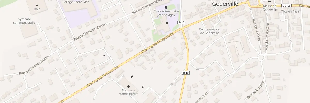 Plan du 53 Rue Guy de Maupassant à Goderville