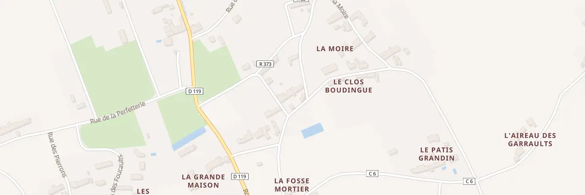Plan du 9 Rue du Clos Boudingue à Bréhémont