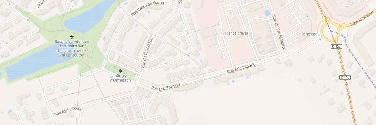 Plan du 22 Rue Christophe Colomb à Saint-Benoît