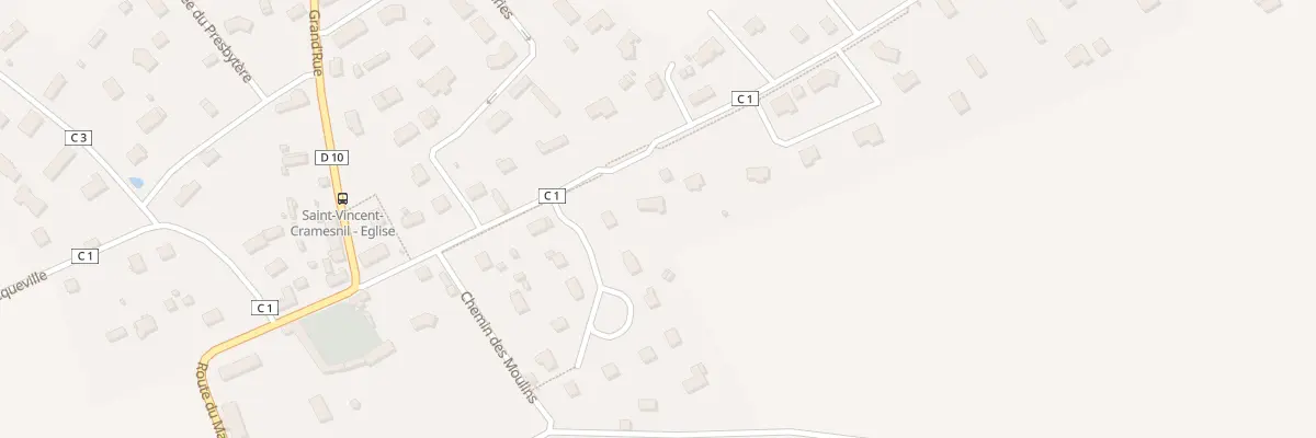 Plan du 220 Rte du Chêne à Saint-Vincent-Cramesnil
