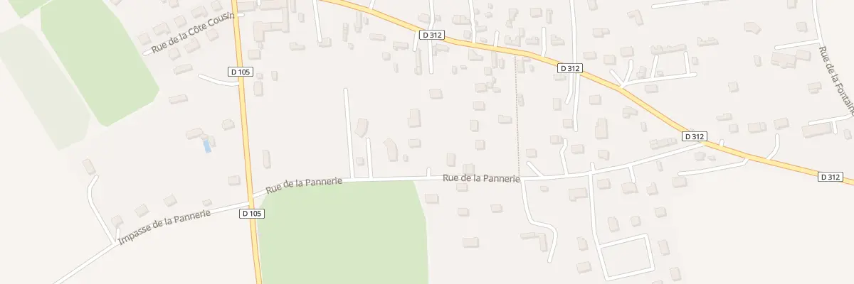 Plan du 17B Rue de la Pannerie à Berville-sur-Mer