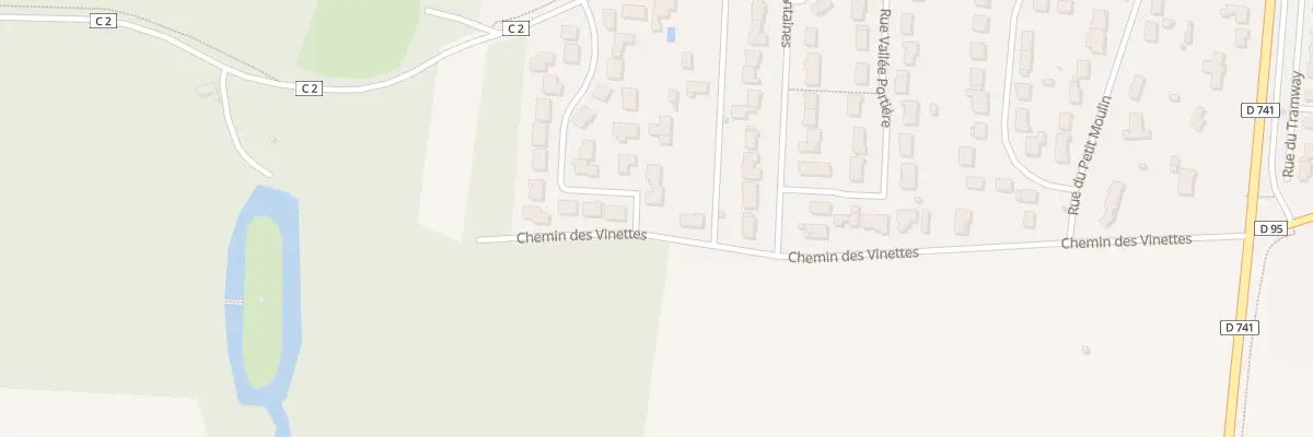 Plan du 25 Rue des Jardins à Roches-Prémarie-Andillé