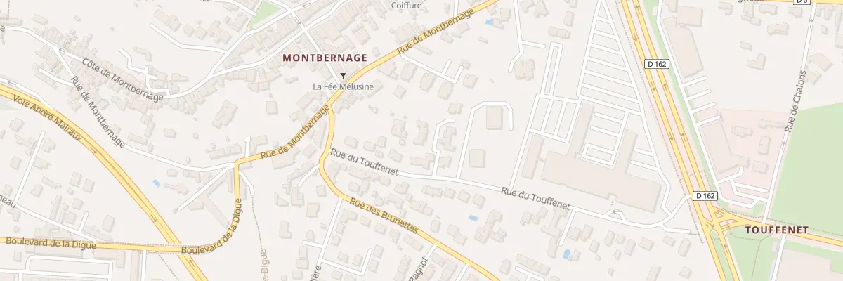 Plan du 21A Rue du Touffenet à Poitiers