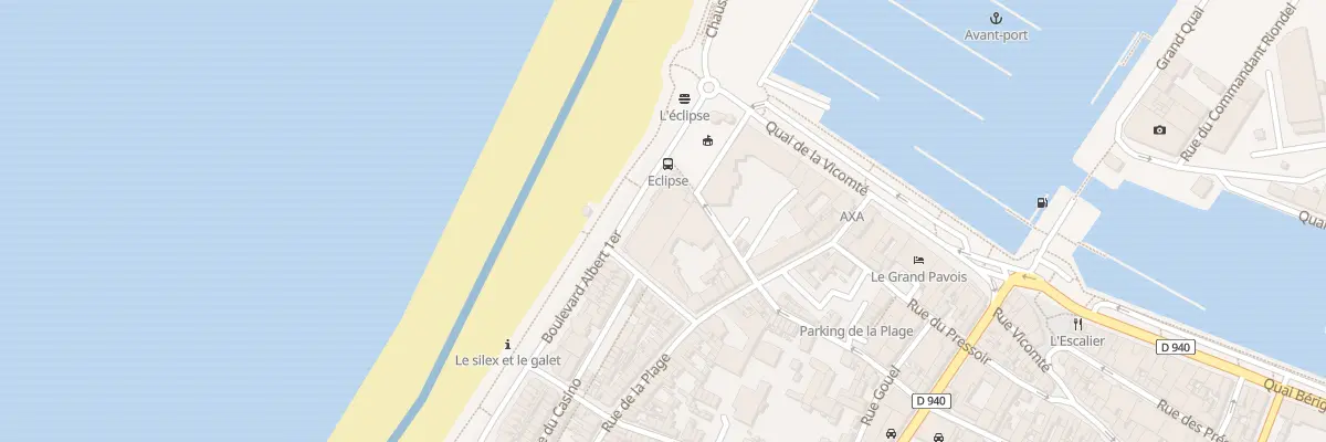 Plan du 2 Rue Tour Carree à Fécamp
