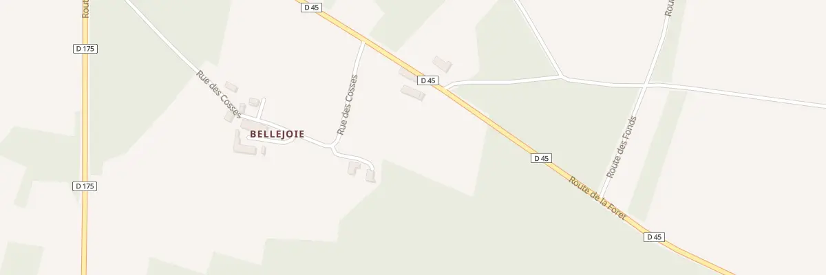 Plan du 5 Rte de la Foret aux Pins