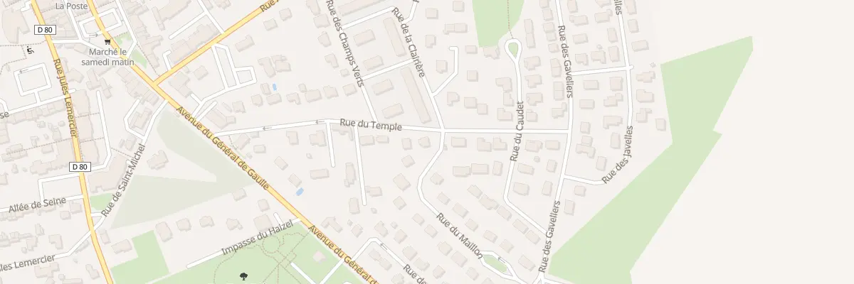 Plan du 27 Rue du Maillon à Saint-Romain-de-Colbosc
