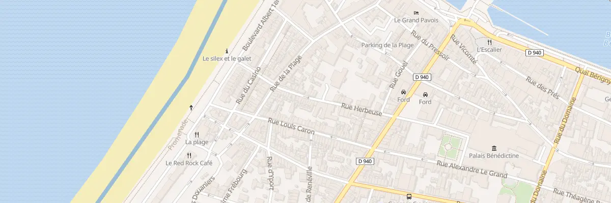 Plan du 57B Rue Herbeuse à Fécamp