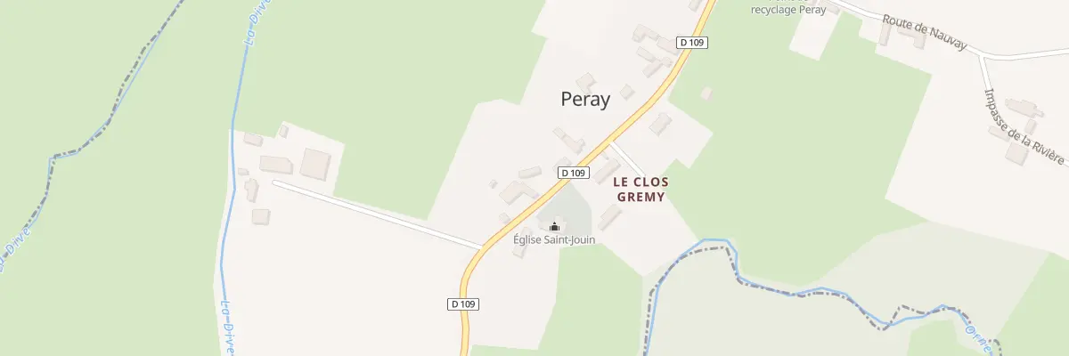 Plan du 5033 Le Bourg à Peray