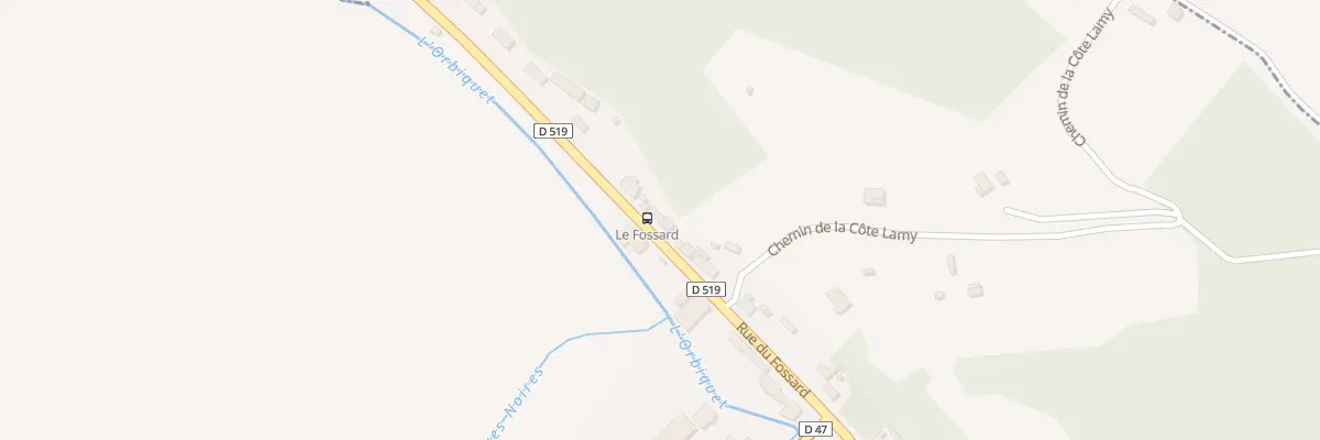 Plan du 13 Rue du Fossard à Saint-Martin-de-Bienfaite-la-Cressonnière