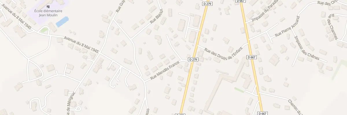 Plan du 48 Rue Mendès - France à Miramont-de-Guyenne