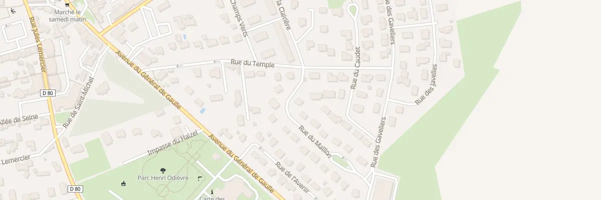 Plan du 22 Rue du Maillon à Saint-Romain-de-Colbosc